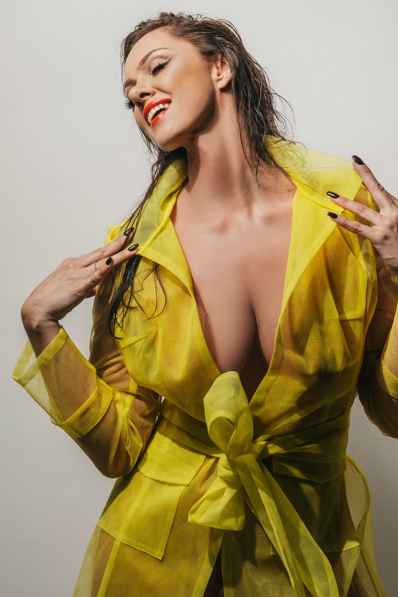 CHEETAH Costume Range - Neon Yellow Tulle Coat
