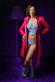 JAGUAR Coat/Jacket Range - Pink Leather Coat